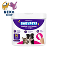 TOALLITAS PARA LIMPUAR LOS OIDOS BABYPETS 50 UNIDADES